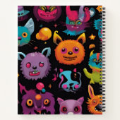 奇怪な怪物 ノートブック (裏面)