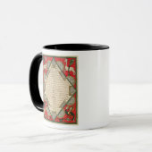 奇怪主義、からのイラストレーション マグカップ (正面左)