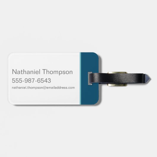 『奇怪獣』 ラゲッジタグ (裏面横)