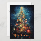 奇想天外なクリスマスツリー シーズンカード (正面/裏面)