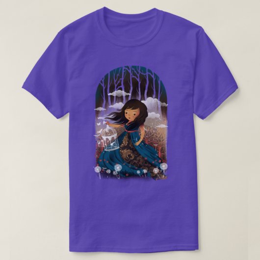 奇想天外な女の子 Tシャツ (デザイン正面)