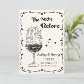 奇想天外な手描きの不思議な前夜 招待状 (スタンド正面)