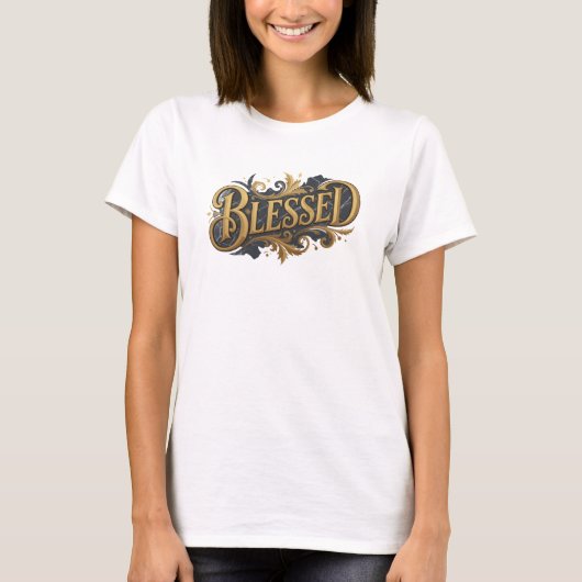 奇想天外なBLESSED 2Dアート作品 Tシャツ (正面)