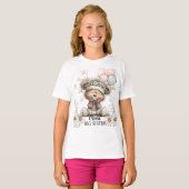 奇想天外テディベア ベビーシャワー お姉ちゃん Tシャツ (正面フル)