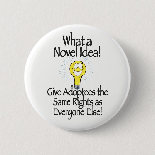 奇抜なアイデア 缶バッジ (正面)