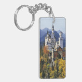 奇抜なノイシュワンシュタインは三つのうちのひとつである キーホルダー (正面左)