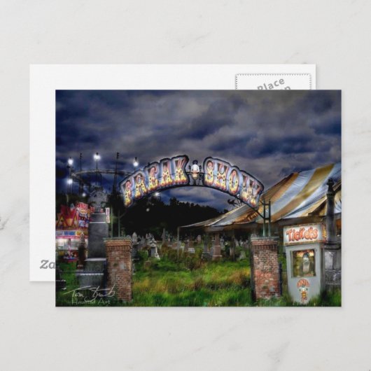 奇抜な ポストカード (正面/裏面)