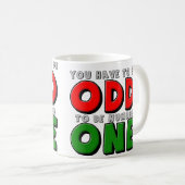 奇数から第1位 コーヒーマグカップ (正面右)