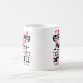 奇数の数学のしゃれの数学の教師のマグ コーヒーマグカップ (中央)