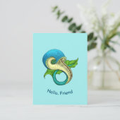 奇数はがき ポストカード (スタンド正面)