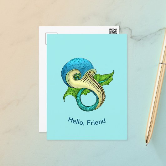 奇数はがき ポストカード