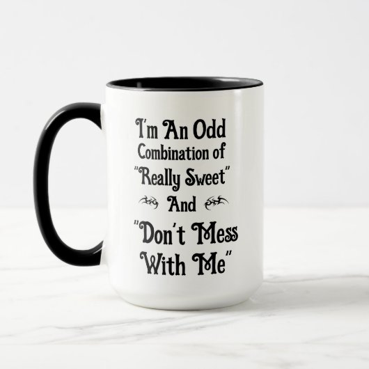 奇数コンビネーションコーヒーマグ マグカップ (左)