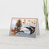 奇数ビクトリアン季節のごあいさつカード シーズンカード (正面)