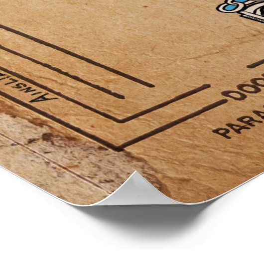 奇数フェロースロッジジュエルチャート ポスター (角)