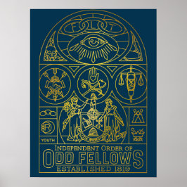 奇数フェローSGLムラルモノリン ポスター