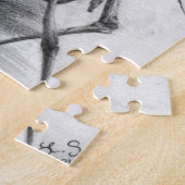 奇数ボーンフェローホラーモンスターアートオリジナルパズル ジグソーパズル (側面)