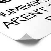 奇数ポスおもしろいター ポスター (角)