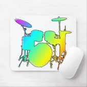 奇数レックスのドラム マウスパッド (マウス)