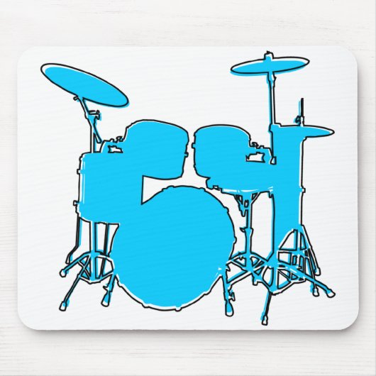 奇数レックスのドラム マウスパッド (正面)