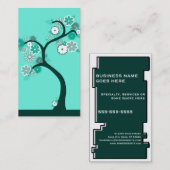 奇数レックスのレトロツリー 名刺 (正面/裏面)