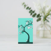 奇数レックスのレトロツリー 名刺 (スタンド正面)