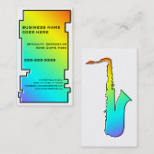 奇数レックスサックス 名刺 (正面/裏面)