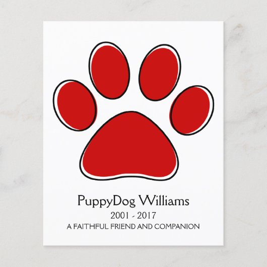 奇数レックスポーペットロス記念カード (正面)