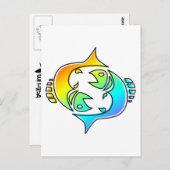 奇数レックス魚座 ポストカード (正面/裏面)