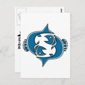 奇数レックス魚座 ポストカード (正面/裏面)