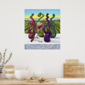 奇数ワインポスター ポスター (キッチン)