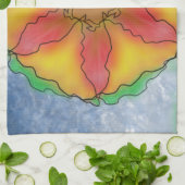 奇数花 キッチンタオル (折り畳み)