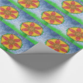 奇数花 ラッピングペーパー (角)