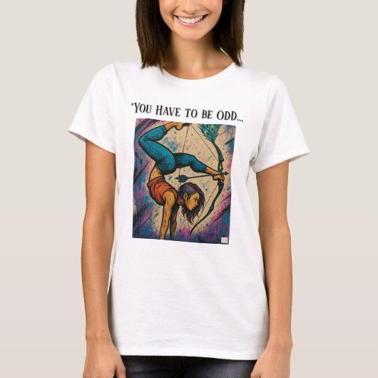 奇数/#1_2nd版 tシャツ (正面)