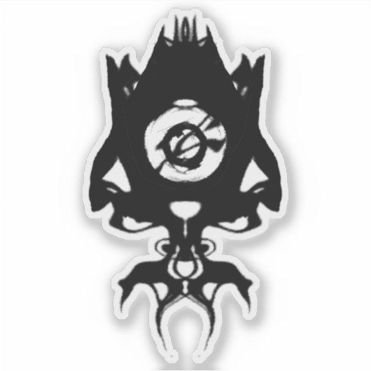 奇数squidスケッチ シール (正面)