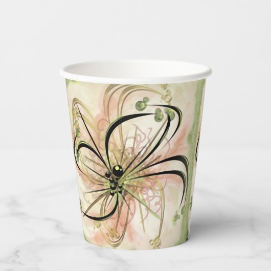 奇花 紙コップ (裏面)