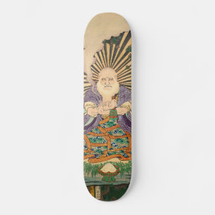 奇術師、豊国マジシャン、豊国、浮世絵 スケートボード