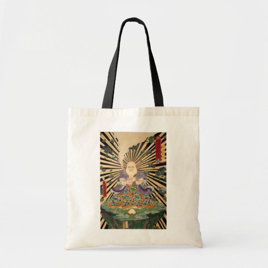 奇術師、豊国魔術師、豊国、浮世絵 トートバッグ (正面)