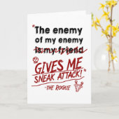 奇襲攻撃 カード (黄色い花)