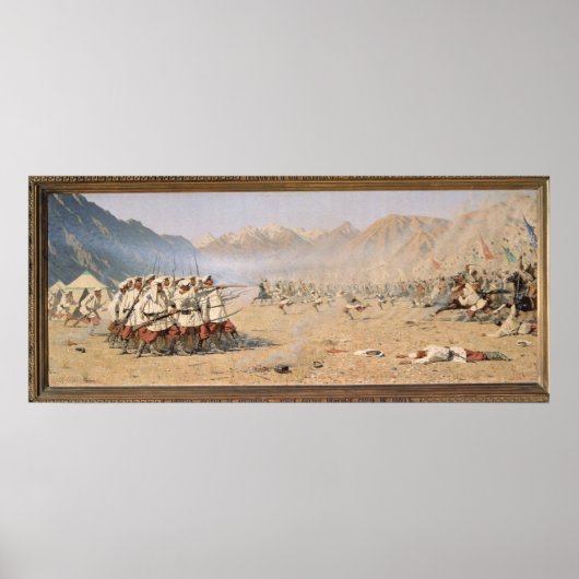 奇襲攻撃， 1871 ポスター (正面)