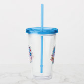 奇跡がやめ起こる前に |青いフローラ アクリルタンブラー (右)