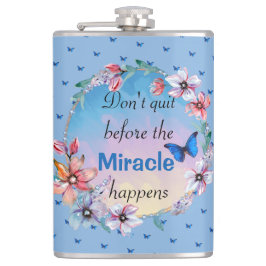 奇跡がやめ起こる前に |青いフローラ フラスク