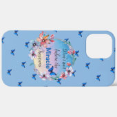 奇跡がやめ起こる前に |青いフローラ Case-Mate iPhoneケース (裏面 / 右)