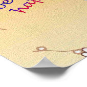 奇跡が毎日起こる ポスター (角)