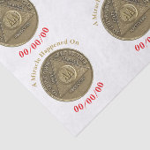 奇跡が起こっカスタムた日付Soberオウムコイン 薄葉紙 (詳細)