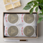 奇跡が起こっカスタムた日付Soberオウムコイン 薄葉紙 (ギフト)