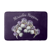 奇跡が起こるアイリス感動的花 バスマット (正面)