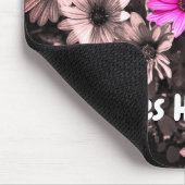 奇跡が起こるデイジー 感動的 マウスパッド (コーナー)