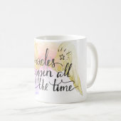 奇跡が起こる天使の翼 コーヒーマグカップ (正面右)