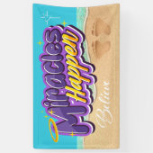 奇跡が起こる 横断幕 (縦)