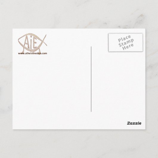 「奇跡だ！」 ポストカード (裏面)